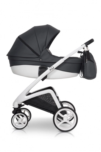 Riko XD Anthracite Bērnu rati 2in1