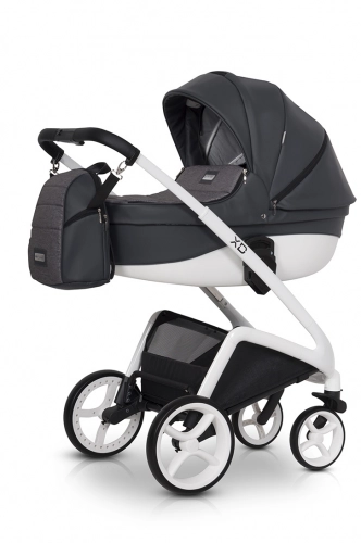 Riko XD Anthracite Bērnu rati 2in1