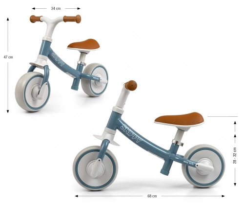 Rowerek Biegowy Skippy Blue