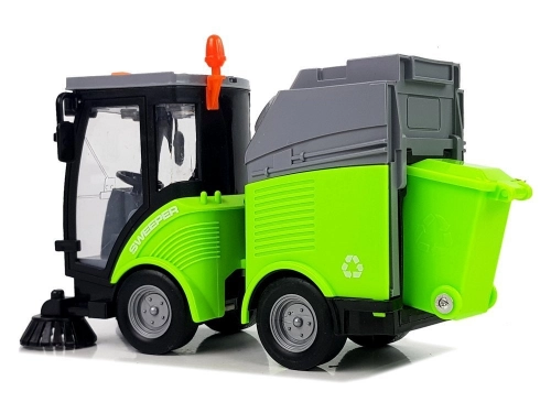 Rubbish Sweeper with Sound and Moving Parts Friction Drive 1:16