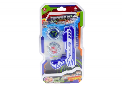 Šautru ieroču komplekts ar 2 metāla diskiem Blue