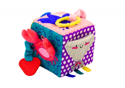 Sensory Cube Sea Animals Rustling Interactive Educational