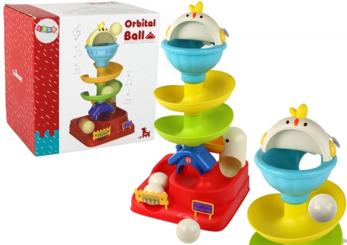Sensory Toy Falling Ball Egg Chicken Slide