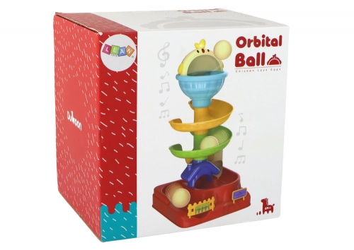 Sensory Toy Falling Ball Egg Chicken Slide