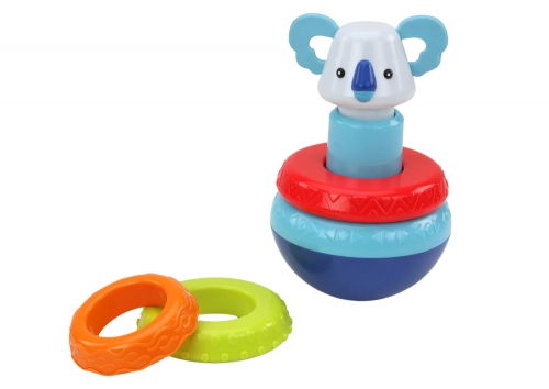Set of Sensory Toys Koala Tower Educational Cube Spinners