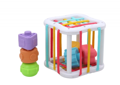 Set of Sensory Toys Koala Tower Educational Cube Spinners