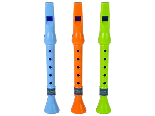 Set of Three Flutes for Children Animals