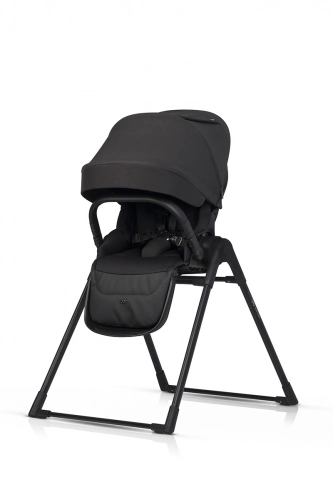 Siedzisko spacerówki do wózka dziecięcego EasyGo Duoflex Ebony Black