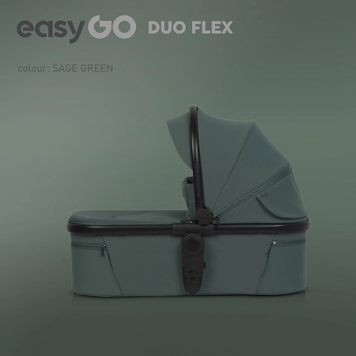 Siedzisko spacerówki do wózka dziecięcego EasyGo Duoflex Sage Green