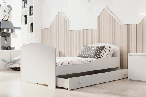Single bed Luk 140x70 with drawer