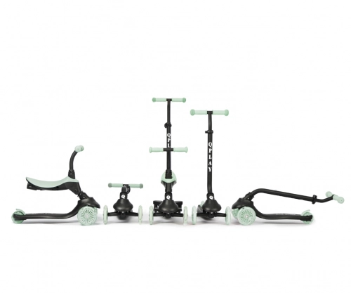 Skrejritenis Qplay Hulajnoga Sema Evo 3in1 Green