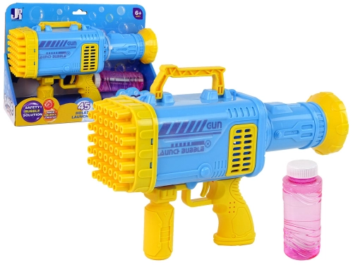 Soap Bubble Gun Bazooka 45 Hole Machine