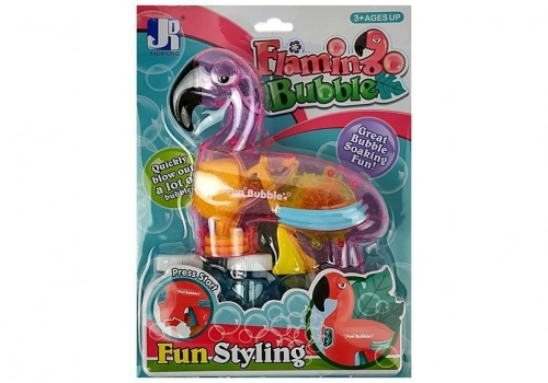 Soap Bubble Gun Flamingo Pink