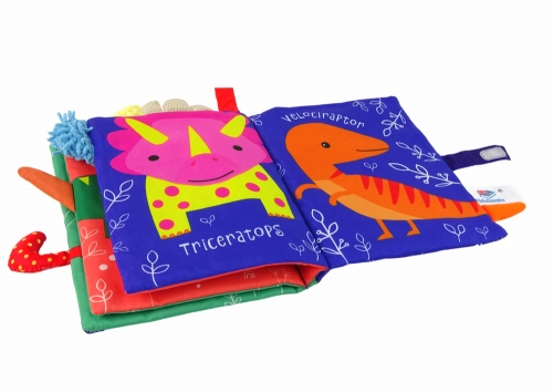 Soft Book Colorful Dinosaurs