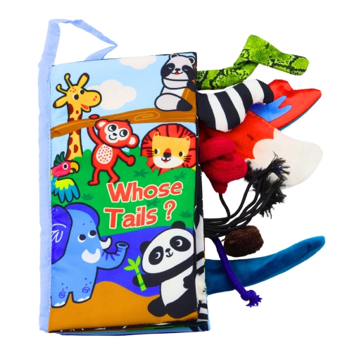 Soft Educational Book Rustling Animals For Babies
