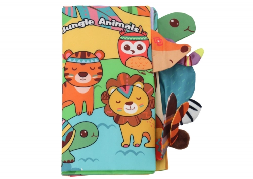 Soft Educational Book Rustling Animals Jungle