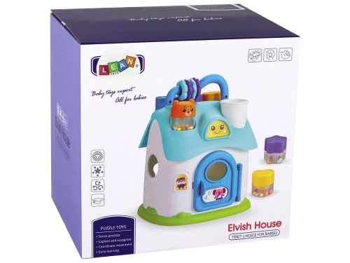 Sorter House Interactive Pink Educational Puzzle