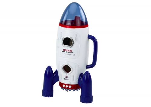 Space Rocket Opened Cosmonauts Space Vehicle Lights Sounds