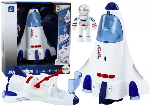 Spaceship Drive Lights Sounds Cosmonaut White