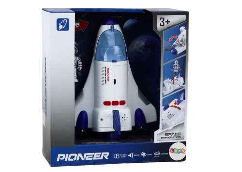 Spaceship Drive Lights Sounds Cosmonaut White