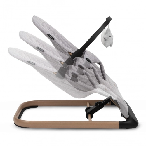 Šūpuļkrēsliņš Kidwell LARO Full Grey/Wooden