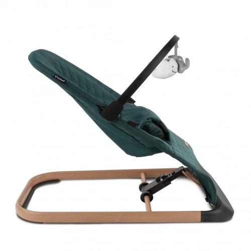 Šūpuļkrēsliņš Kidwell LARO Green/Wooden