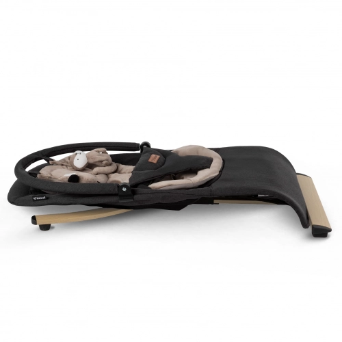 Šūpuļkrēsliņš Kidwell RUBI Black/Gold