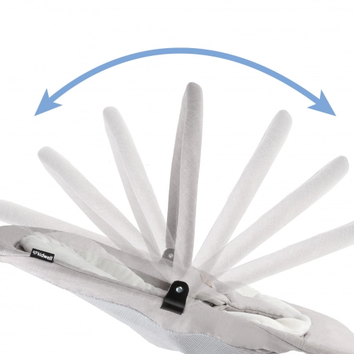 Šūpuļkrēsliņš Kidwell RUBI Gray/White