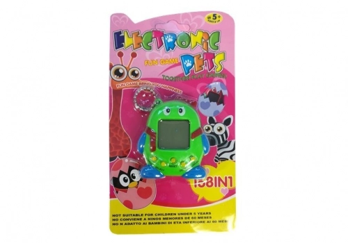Tamagotchi Electronical Animal Egg Green with Bow