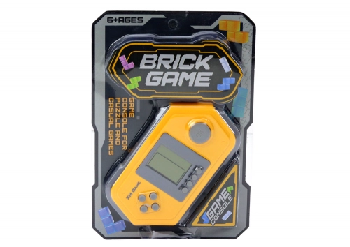 Tetris Brick Game Electronic Console Game Gray - Yellow
