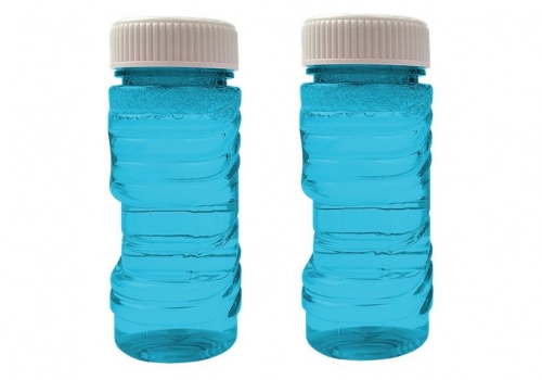 The camera blows soap bubbles Battery Blue Bubble Generator