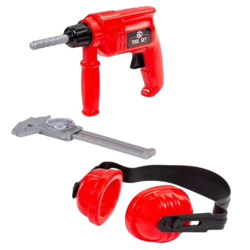 Tool Kit Red Drill Earmuffs Calliper 91116
