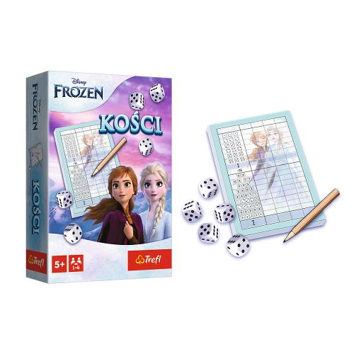 Trefl 02689 Ice Queen Dice Game