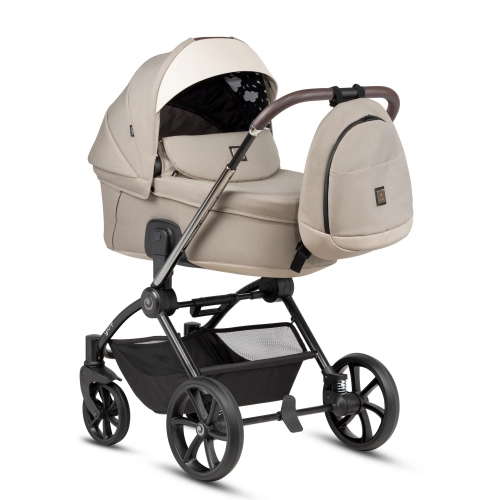 Tutis Gio+ Beige 180 Bērnu rati 2in1