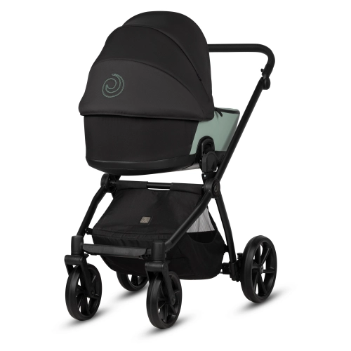 Tutis Mio 3+ LEATHER Sage 039 Bērnu rati 2in1