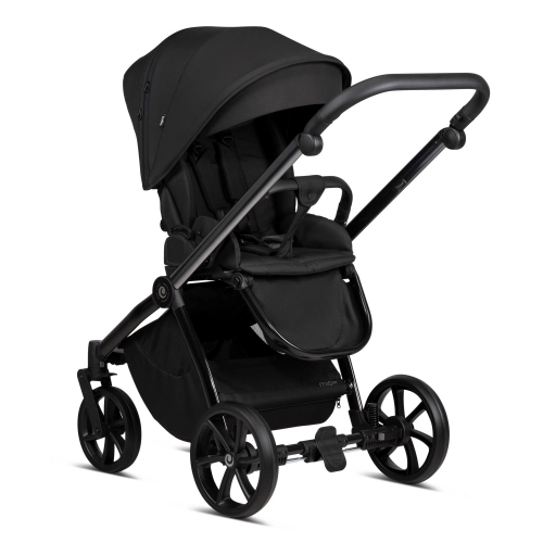 Tutis Mio Plus Thermo Black Edition Obsidian 060 Bērnu Ratiņi 2in1