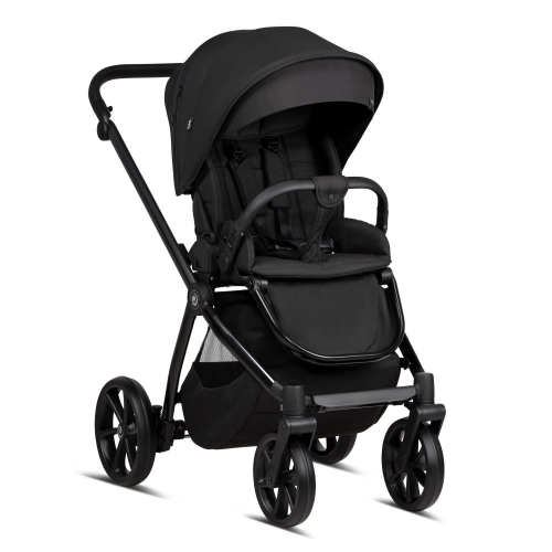 Tutis Mio Plus Thermo Black Edition Obsidian 060 Bērnu Ratiņi 2in1