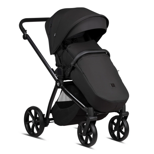 Tutis Mio Plus Thermo Black Edition Obsidian 060 Bērnu Ratiņi 2in1