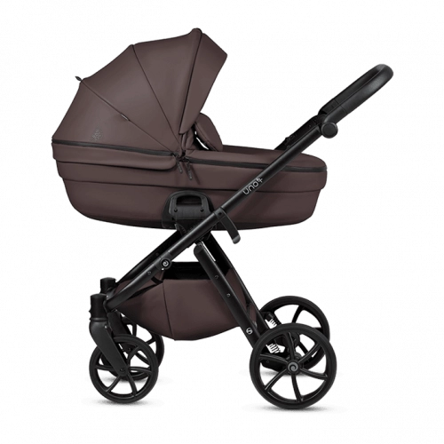 Tutis UNO 6+ LEATHER Cioccolata 177 Bērnu ratiņi 2in1