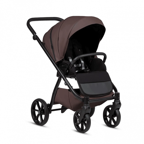 Tutis UNO 6+ LEATHER Cioccolata 177 Bērnu ratiņi 2in1