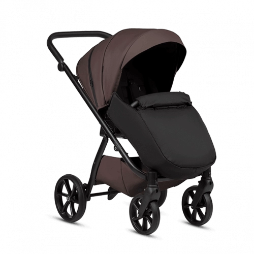 Tutis UNO 6+ LEATHER Cioccolata 177 Bērnu ratiņi 2in1