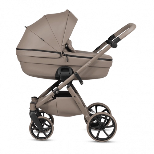 Tutis UNO 6+ LEATHER Nocciola 185 Bērnu ratiņi 2in1