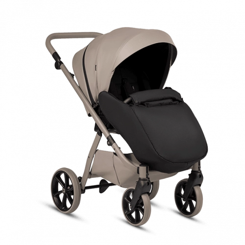 Tutis UNO 6+ LEATHER Nocciola 185 Bērnu ratiņi 2in1