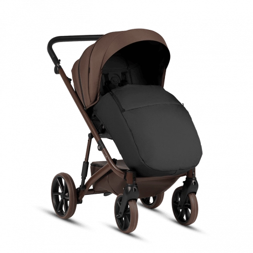 Tutis VIVA6+ ESSENTIAL Espresso 067 Bērnu ratiņi 2in1