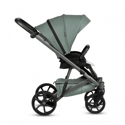 Tutis VIVA6+ ESSENTIAL Sage 039 Bērnu ratiņi 2in1