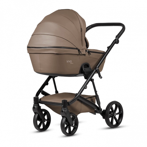 Tutis VIVA6+ LEATHER Cedar 083 Bērnu ratiņi 2in1