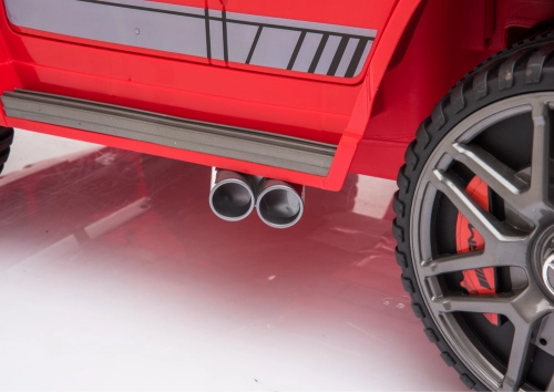 Одноместный электромобиль Mercedes G63 Red