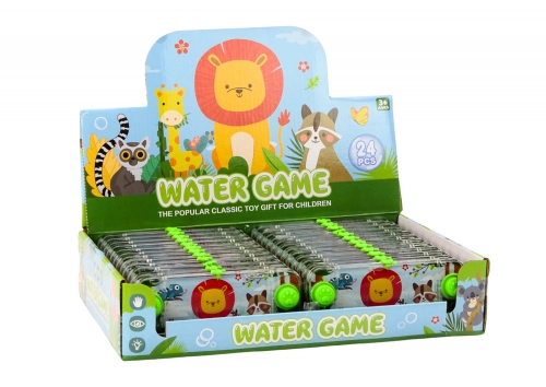 Water Arcade Game Console Green Lion Pad Wheels