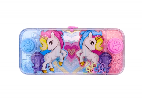 Water Game Arcade Console Pink Unicorn Pad Wheels