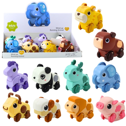 Wind-Up Riding Animal Toy For Toddlers Mix